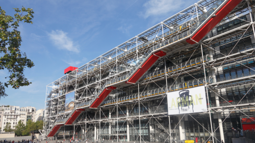 Parcours au Centre Pompidou