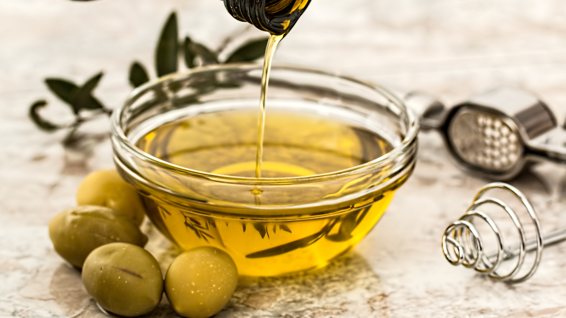 Assemblage et dégustation d'huile d'olive