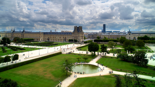 Parcours artistique du jardin des Tuileries