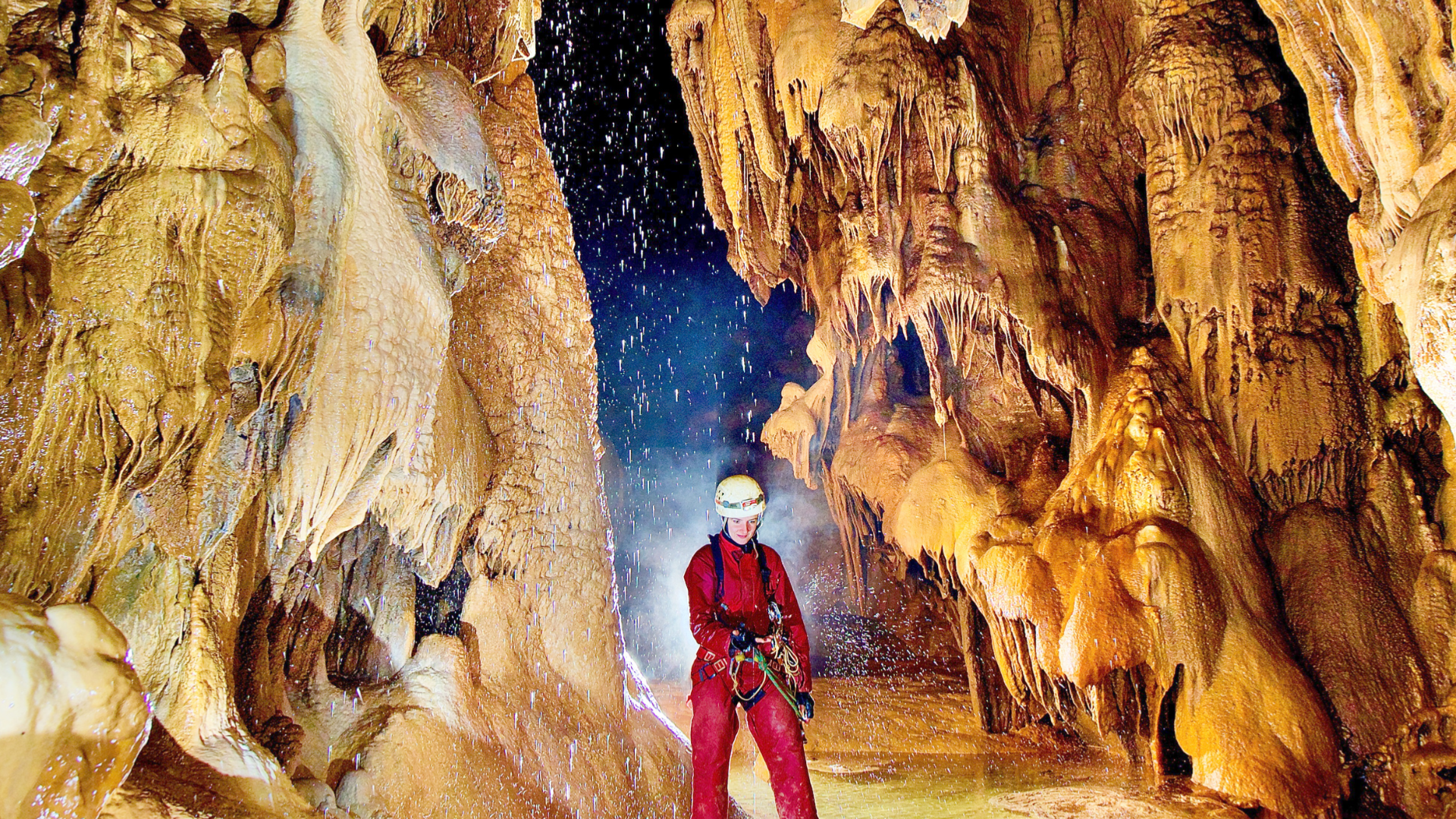 Spéléologie dans les Gorges de l'Hérault