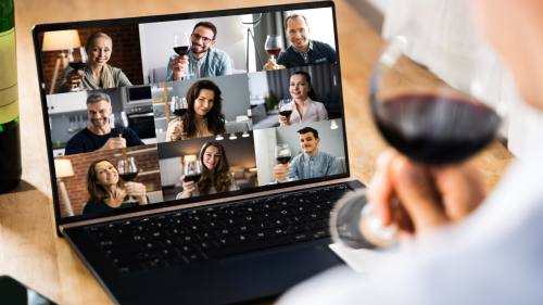 Dégustation de vin à distance