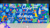 Fresque artistique collaborative