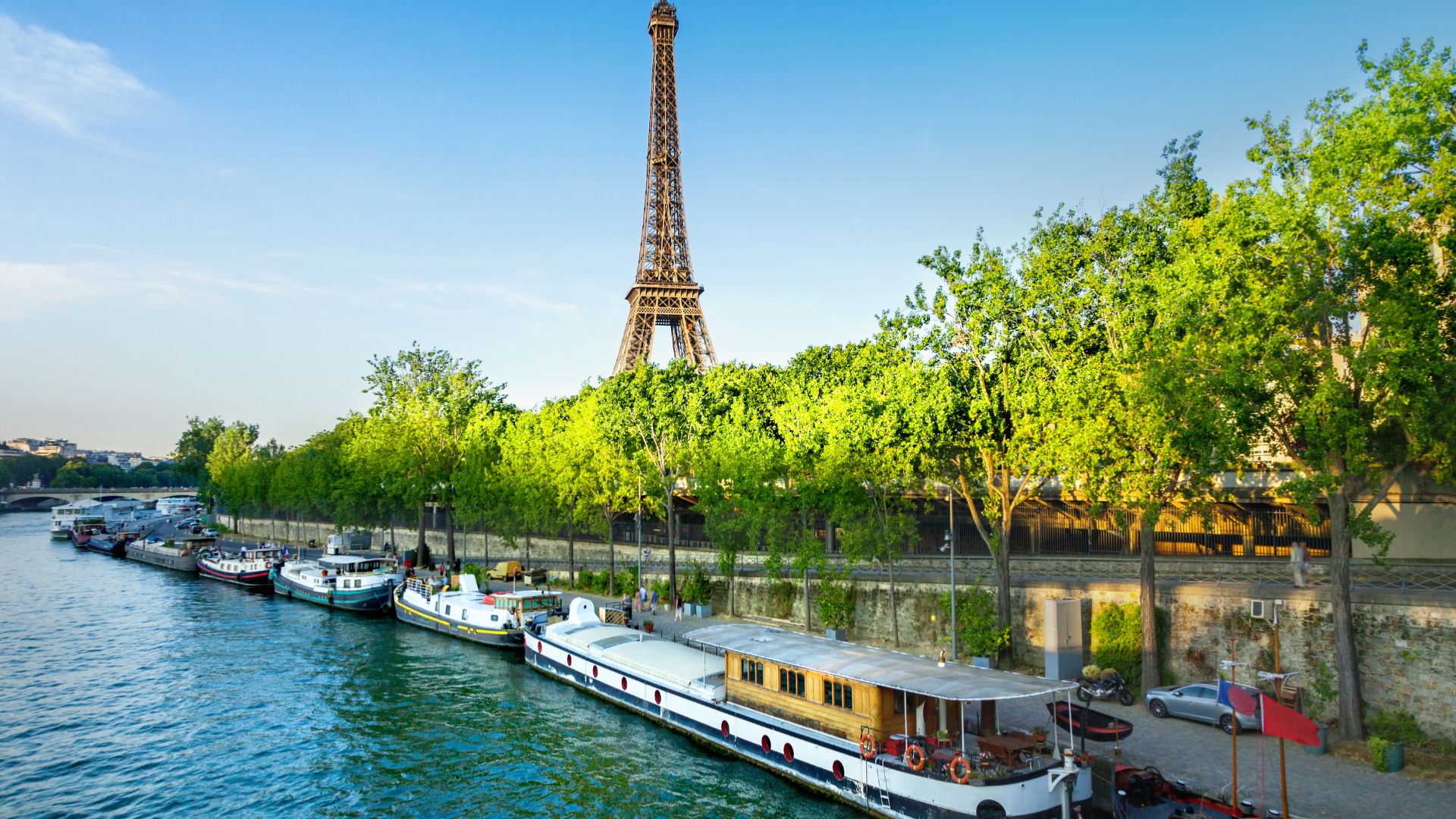Séminaire à Paris - Les bateaux
